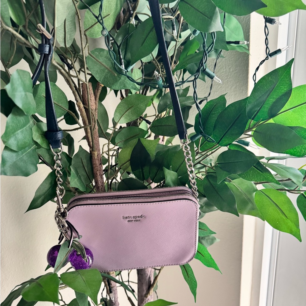 kate spade Crossbody with Purple Cherry Charm - Picture 8 of 11